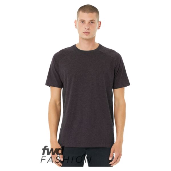 Men's Heather CVC Raglan Tee Thumbnail