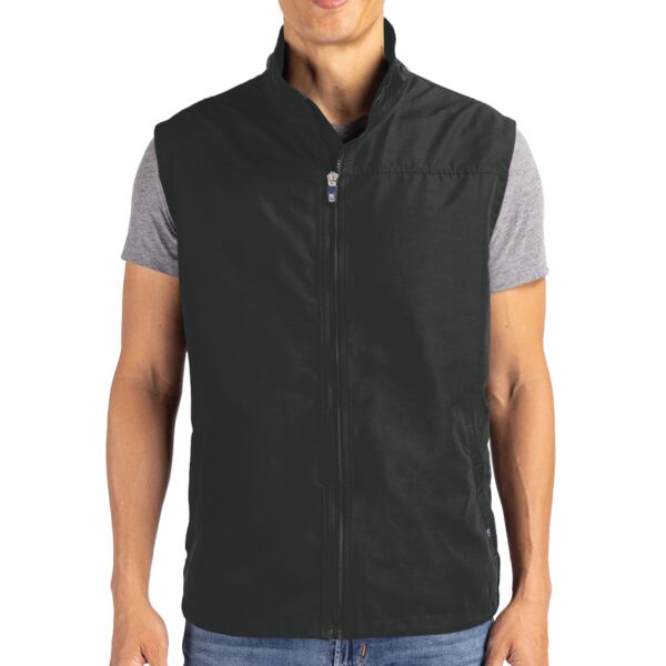 Cutter & Buck Charter Eco Recycled Mens Full-Zip Vest Thumbnail
