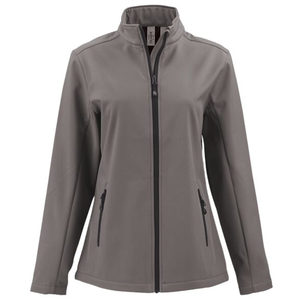 Clique Tempo Eco Stretch Full Zip Womens Softshell Jacket Thumbnail