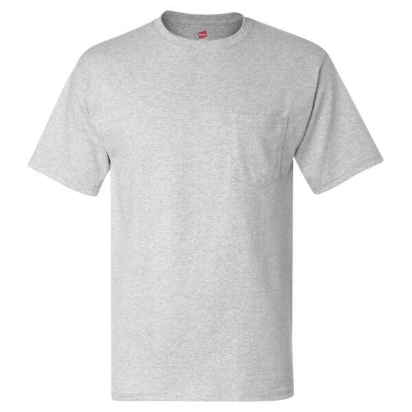 Tagless® T-Shirt with a Pocket Thumbnail