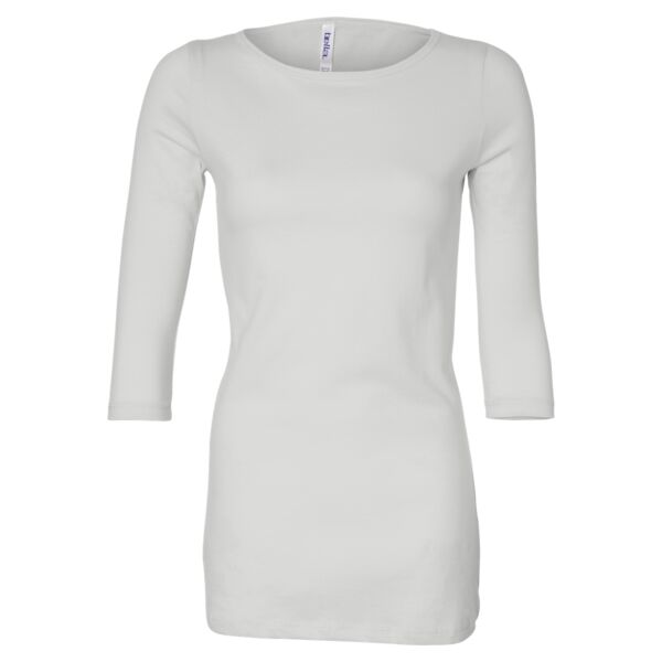 Ladies' Half Sleeve Boatneck Jersey T-Shirt Thumbnail