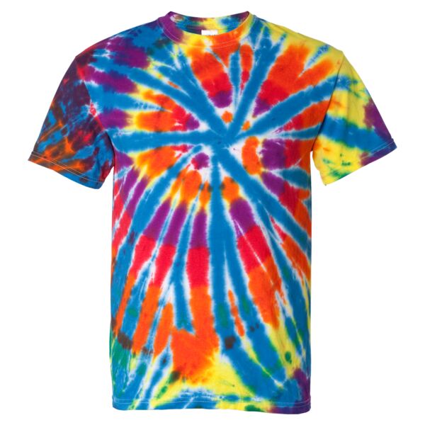 Short Sleeve Rainbow Cut-Spiral T-Shirt Thumbnail
