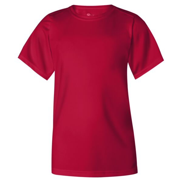 Youth B-Dry Core T-Shirt with Sport Shoulders Thumbnail