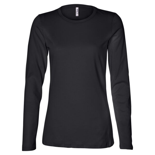 Missy Long Sleeve Crew Neck T-Shirt Thumbnail