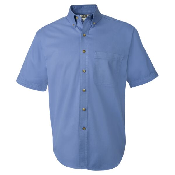 Short Sleeve Cotton Twill Shirt Thumbnail
