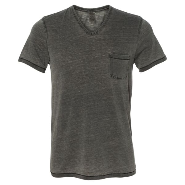 Vintage Burnout Leo V-Neck T-Shirt Thumbnail