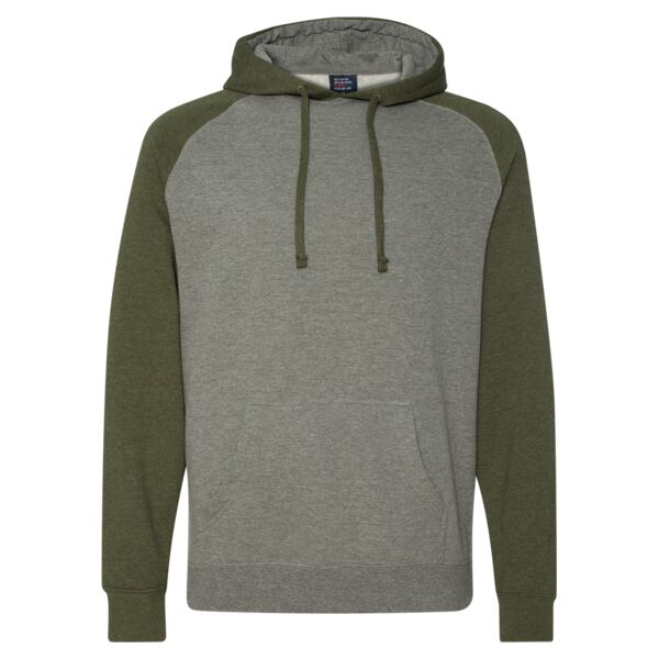 Raglan Hooded Pullover Thumbnail