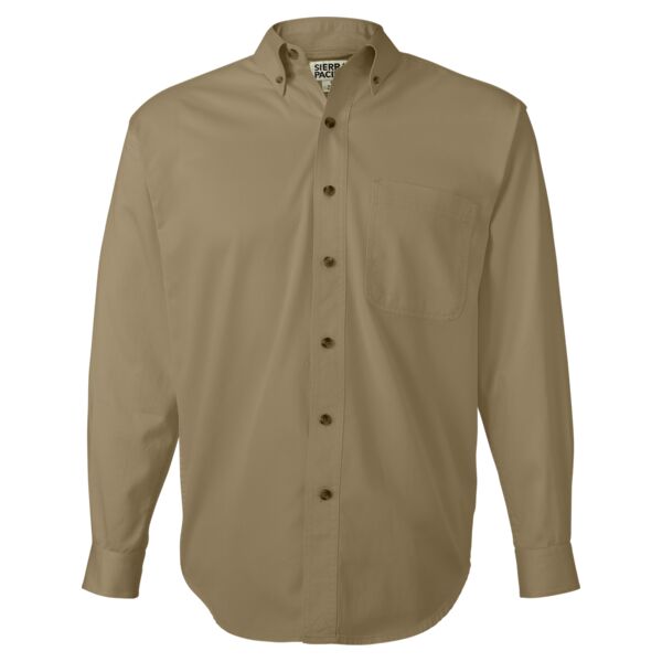 Long Sleeve Cotton Twill Shirt Tall Sizes Thumbnail