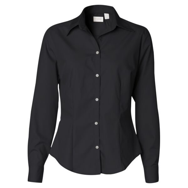 Ladies' Silky Poplin Shirt Thumbnail