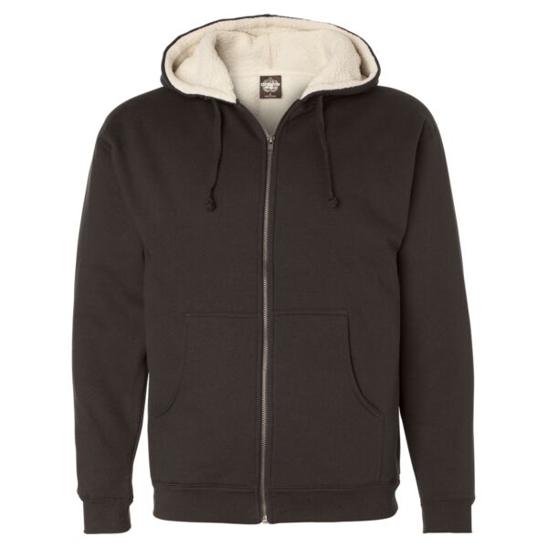 Sherpa Lined Full-Zip Hooded Sweatshirt Thumbnail