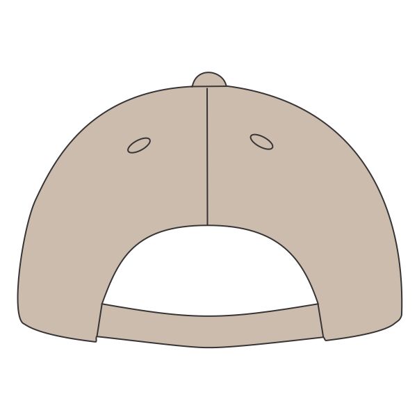 Structured Brushed Cotton Twill Cap Thumbnail