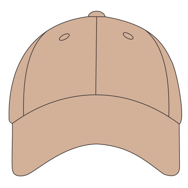 Solid Cap with Camouflage Bill Thumbnail