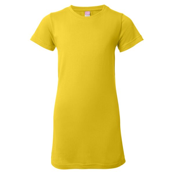 Junior Fit Fine Jersey Longer Length T-Shirt Thumbnail