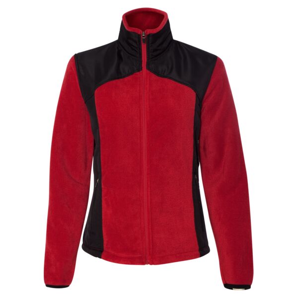 Ladies' Telluride Nylon/Polarfleece Jacket Thumbnail