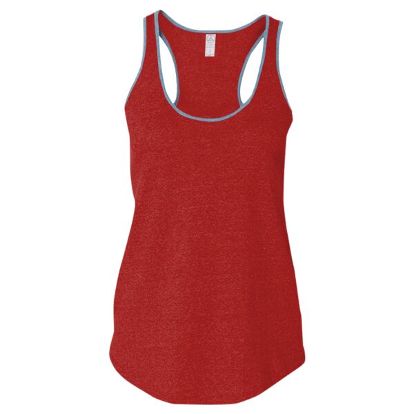 Eco Mock Twist Ladies' Ringer Tank Thumbnail