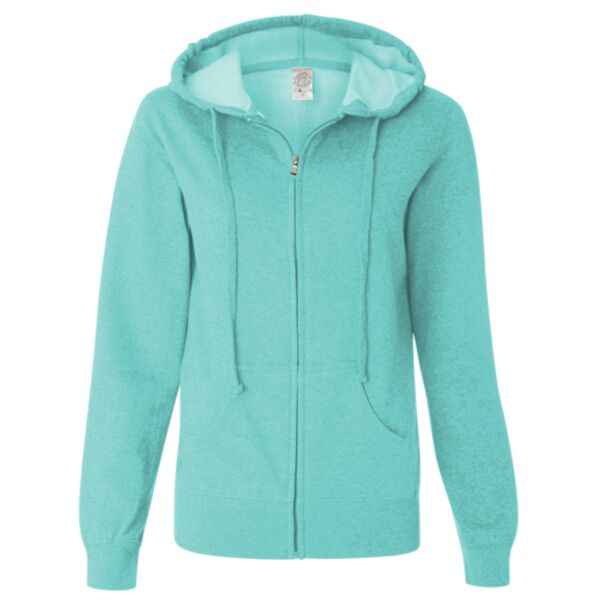 Juniors' Heavenly Fleece Full-Zip Hooded Sweatshirt Thumbnail
