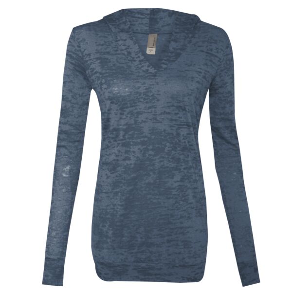Ladies' Burnout Hooded Pullover Thumbnail