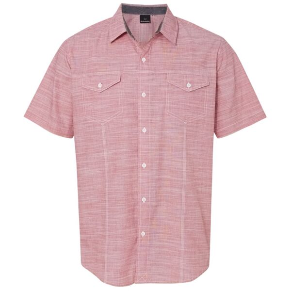 Textured Solid Short Sleeve Shirt Thumbnail