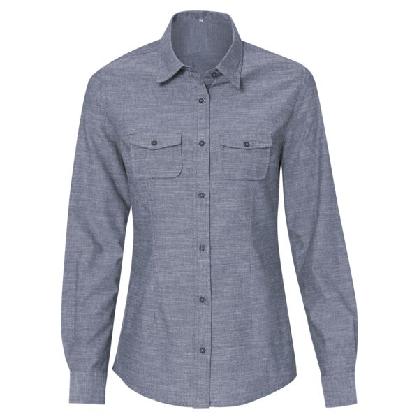 Ladies' Long Sleeve Chambray Thumbnail
