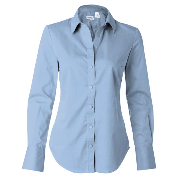 Ladies' Pure Finish Cotton Shirt Thumbnail
