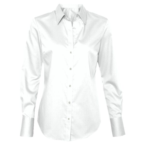 Ladies' Non-Iron Dobby Pindot Shirt Thumbnail