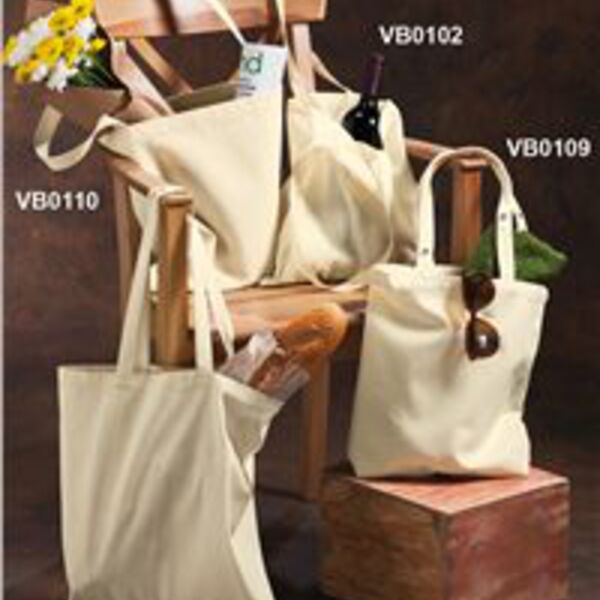 5.0 Ounce Cotton Tote Bag Thumbnail