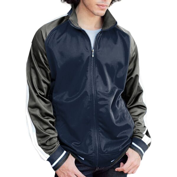 Striped Sleeve Track Jacket Thumbnail