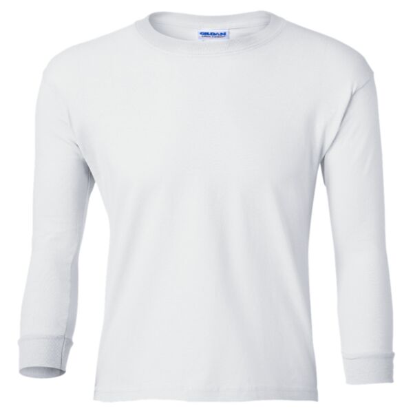 Gildan 2400B Youth Ultra Cotton Long Sleeve T-Shirt Thumbnail