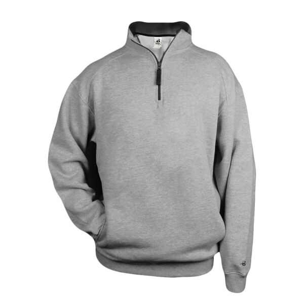 Badger 1286 Adult Quarter-Zip Fleece Pullover Thumbnail