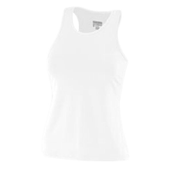 Augusta 1203 Girls Polyestyer Spandex Racer Tank Thumbnail