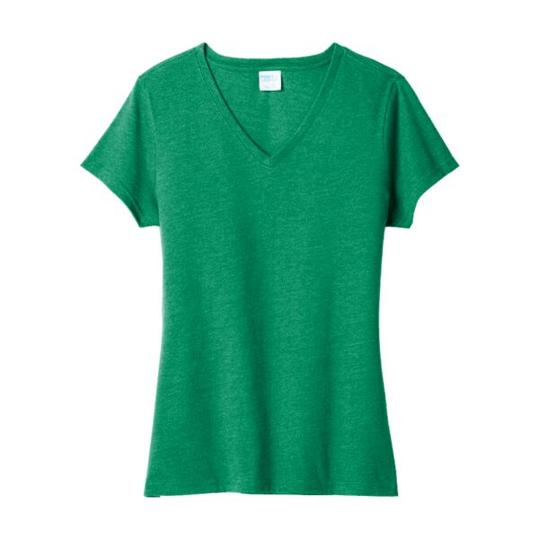 Port & Company LPC455V Ladies Fan Favorite  Blend V Neck Tee Thumbnail