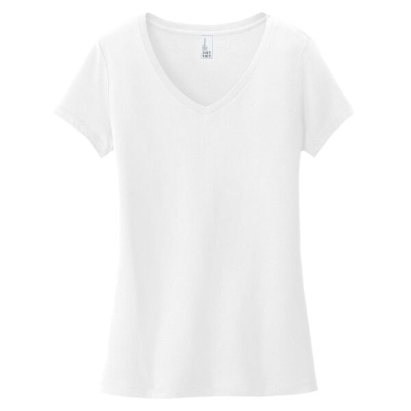 District DT6503 Women's Very Important Tee V Neck Thumbnail