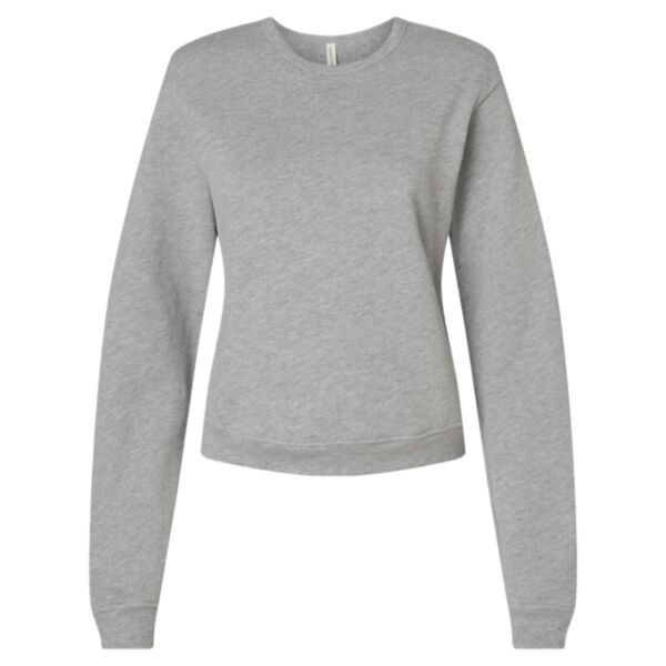 Bella 7511 Women's Sponge Fleece Classic Crewneck Pullover Thumbnail