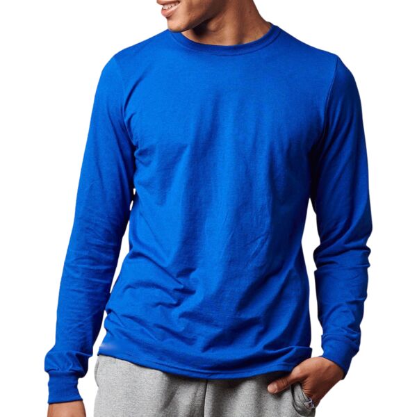 Russell 600LRUS Adult Unisex Cotton Classic Long-Sleeve T-Shirt Thumbnail