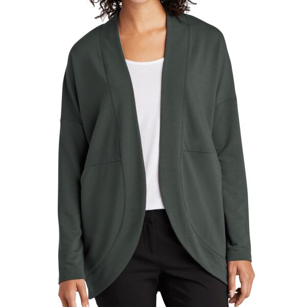 Mercer+Mettle MM3015 Women's Stretch Open Front Cardigan Thumbnail