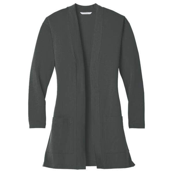 Port Authority LK5434 Ladies Concept Long Pocket Cardigan Thumbnail