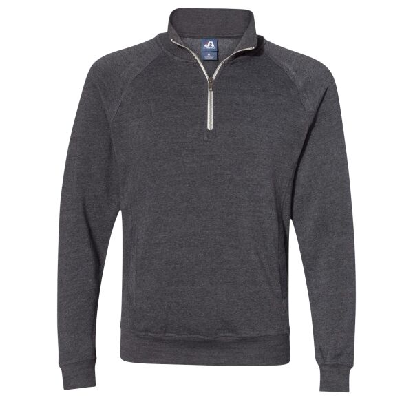 J-America 8869 Adult Triblend Quarter-Zip Sweatshirt Thumbnail