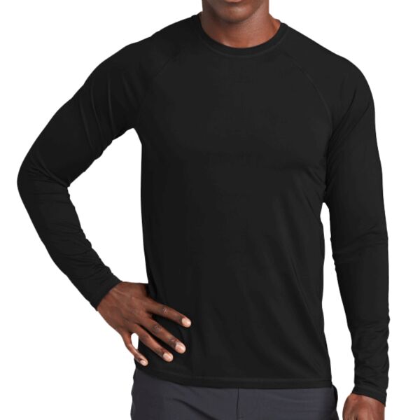 Sport Tek ST470LS Adult Long Sleeve Rashguard Tee Thumbnail