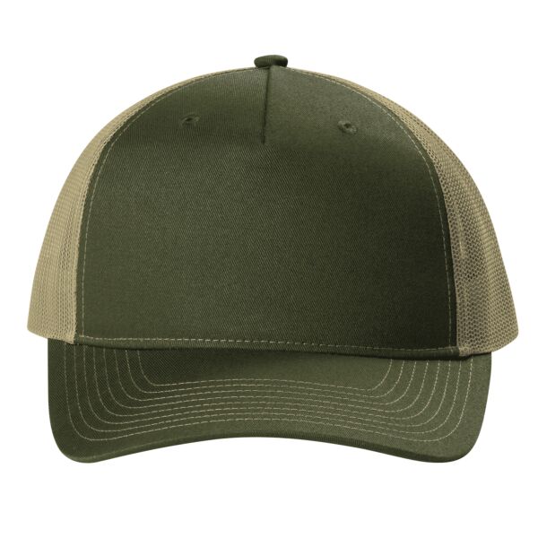 Port Authority C115 Adult Snapback Five Panel Trucker Cap Thumbnail