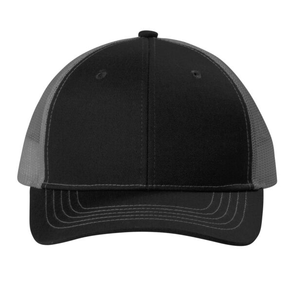 Port Authority YC112 Youth Snapback Trucker Cap Thumbnail