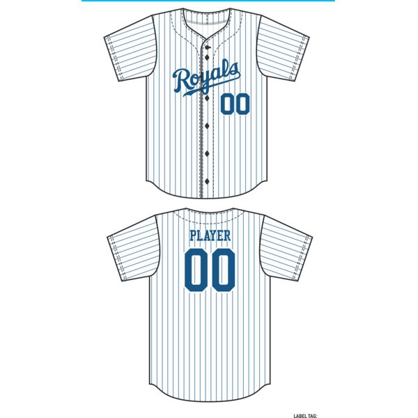 Champro JBS6W Sublimated Full Button Jersey  Thumbnail