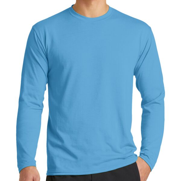 Port & Company PC381LS Adult Long Sleeve Performance Blend Tee Thumbnail
