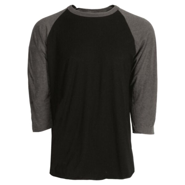 Tultex 245 Fine Jersey Raglan T-Shirt Thumbnail