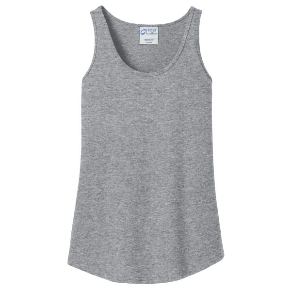 Port & Company LPC54TT Ladies 5.4 oz 100% Cotton Tank Top Thumbnail