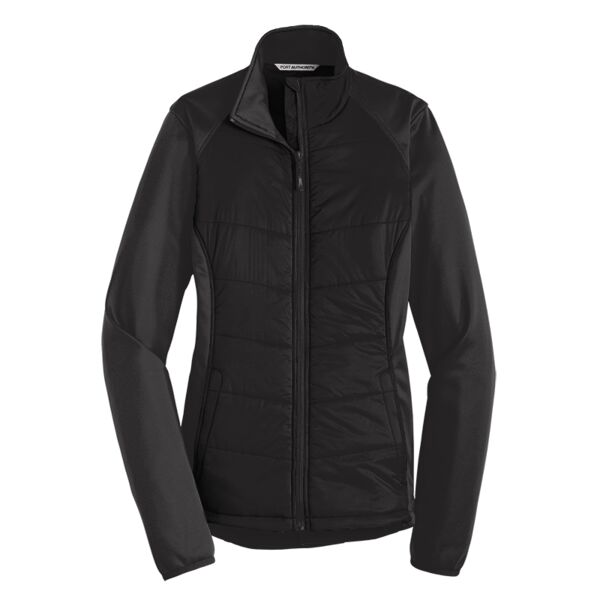 Port Authority L787 Women's Hybrid Soft Shell Jacket Thumbnail
