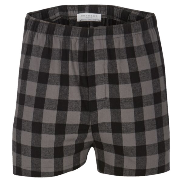 Boxercraft BM6702 Men's Double Brushed Flannel Boxers Thumbnail