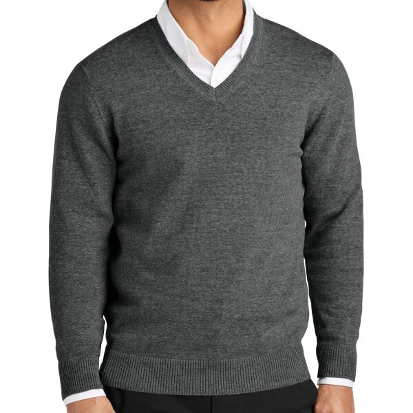 Port Authority SW2850 Easy Care V Neck Sweater Thumbnail