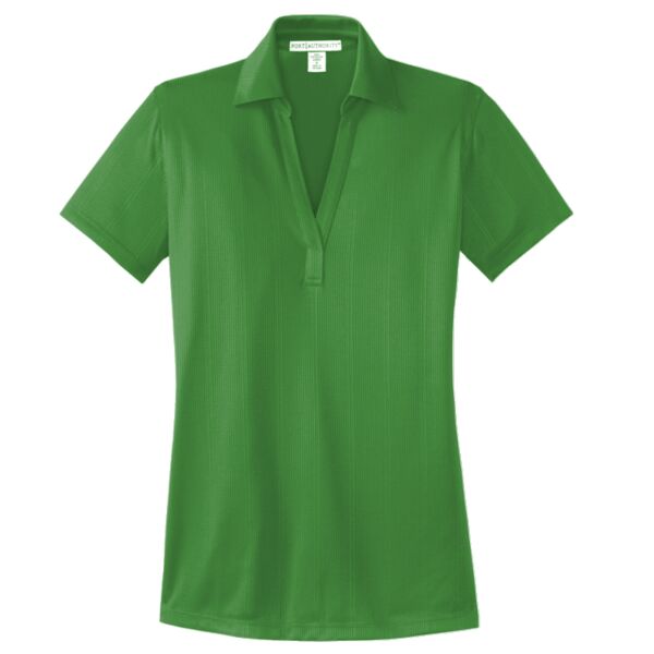 Port Authority L528 Women's Performance Fine Jacquard Polo Thumbnail