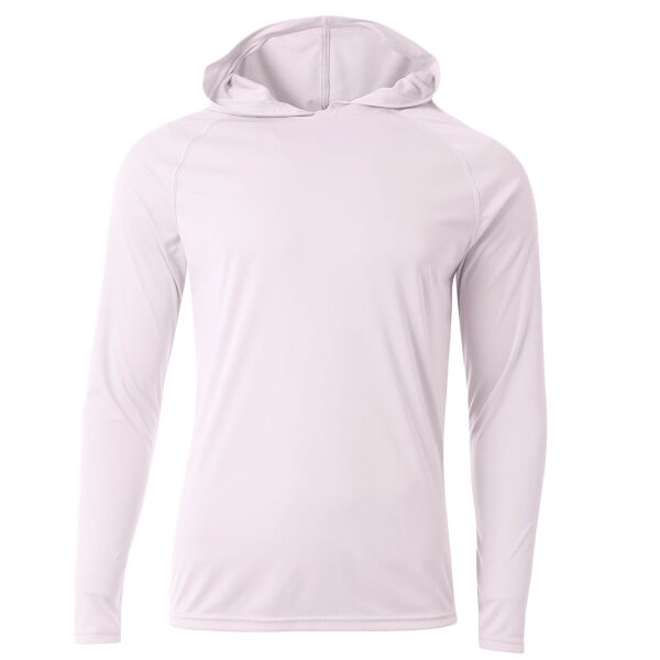  A4 N3409 Men's Cooling Performance Long-Sleeve Hooded T-shirt Thumbnail