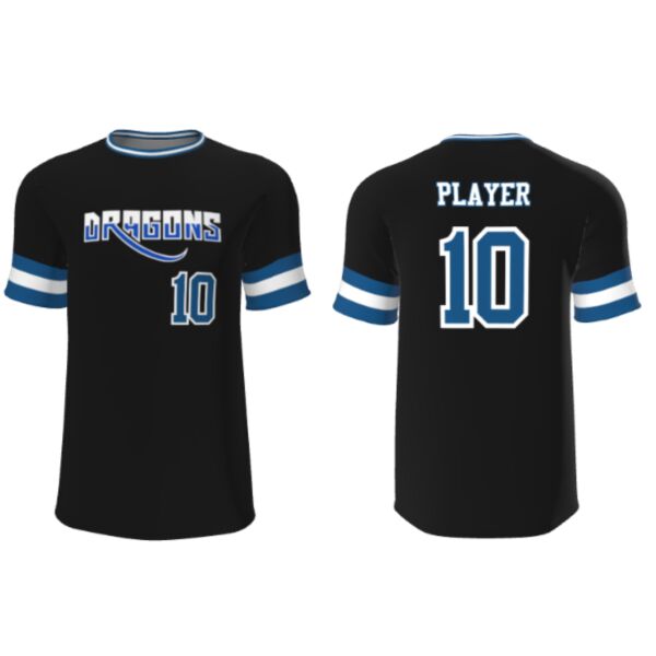 Champo JBST8-B Black Sublimated Jersey Thumbnail